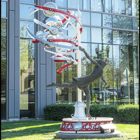 Symbiosis, outdoor public sculpture